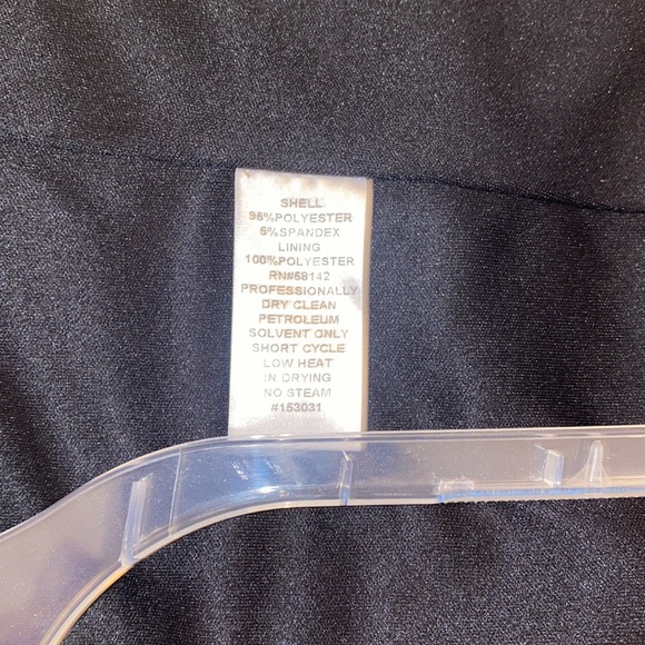 London Style Nights, Black Dress with Sparkle Accent, NEW w/tags, Sz 6 - Picture 10 of 16